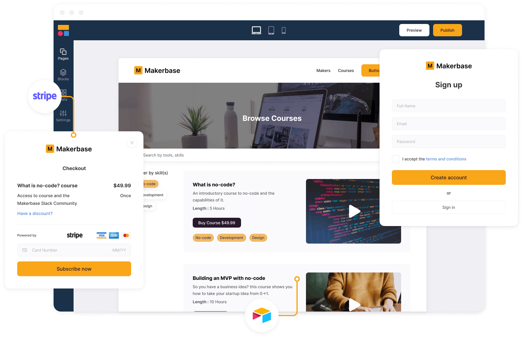 The easiest way to build a professional web app